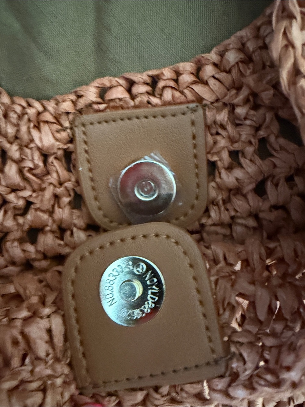 Chloe Brown Handbag with Leather Handle (DOOP) - Picture 6 of 6